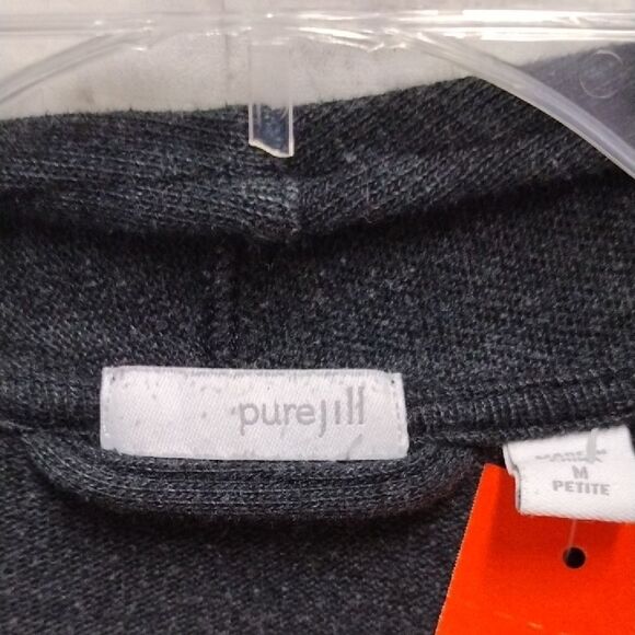 Charter Club Black Open Front Sweater - Picture 2 of 2